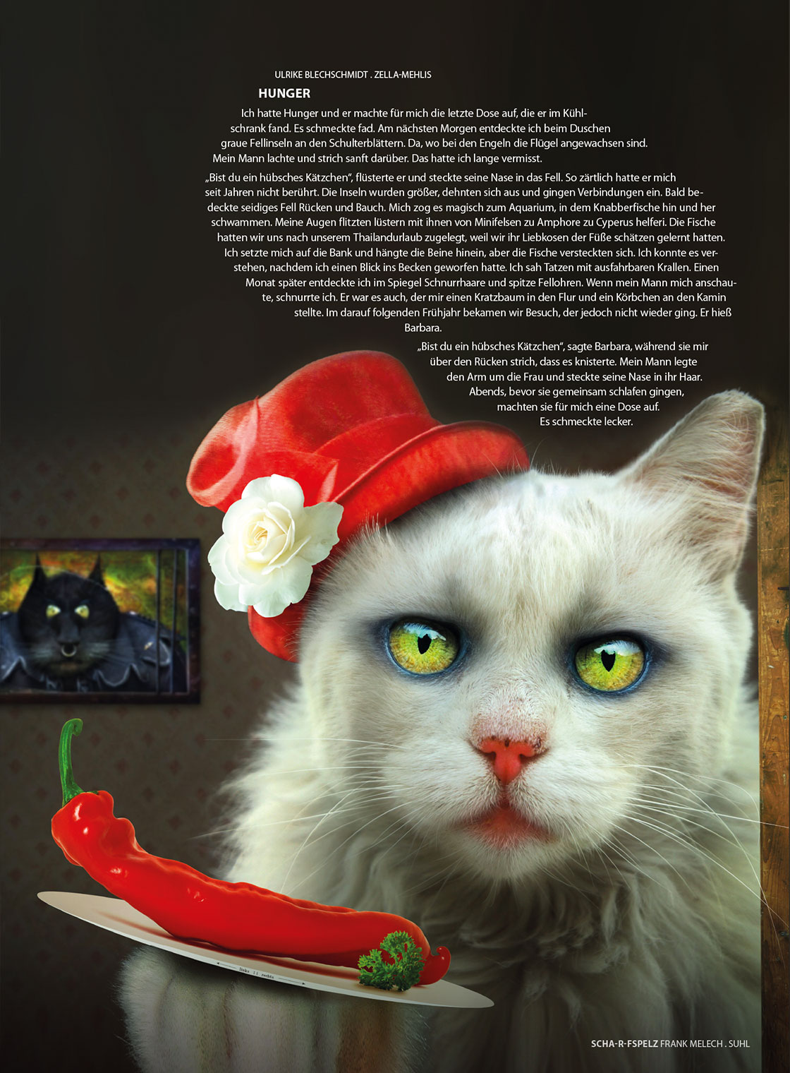 Frank Melech: Scha-r-fspelz + Ulrike Blechschmidt: Hunger