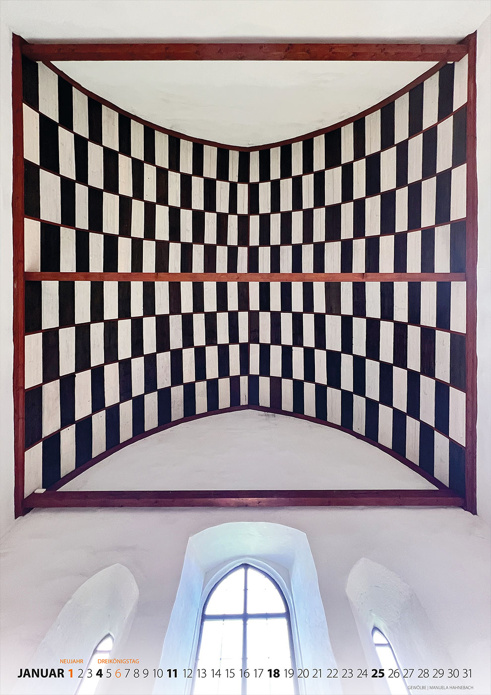 Fotoclub Kontrast Suhl Kalender 2026: Gewölbe (Foto: Manuela Hahnebach)