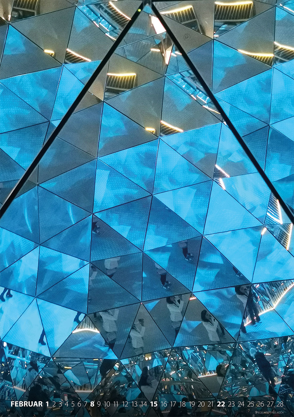 Fotoclub Kontrast Suhl Kalender 2026: Spiegelwelt (Foto: Ines Koch)