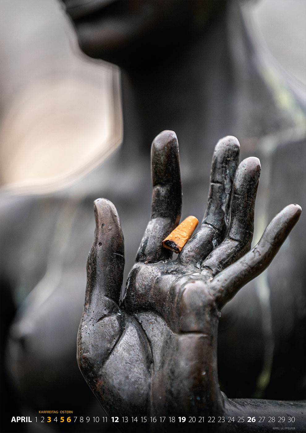 Fotoclub Kontrast Suhl Kalender 2026: Kippe (Foto: Uli Pfeufer)