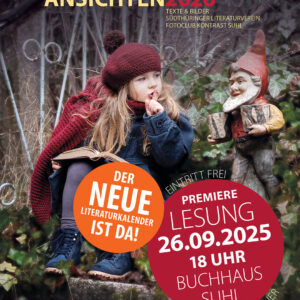 <b>26.09.2025</b> Premiere Literaturkalender 2026