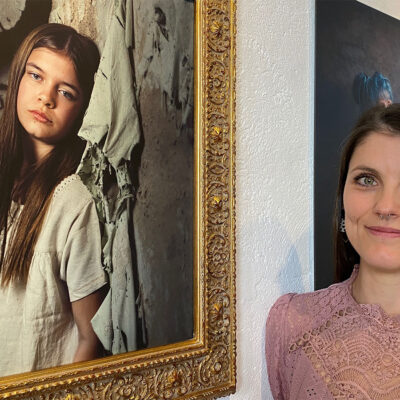 NEKST Galerie Z4 Meiningen: Fotoausstellung Sichtweisen: Eröffnung 26.04.2026: Julia Didelot (Foto: Andreas Kuhrt)