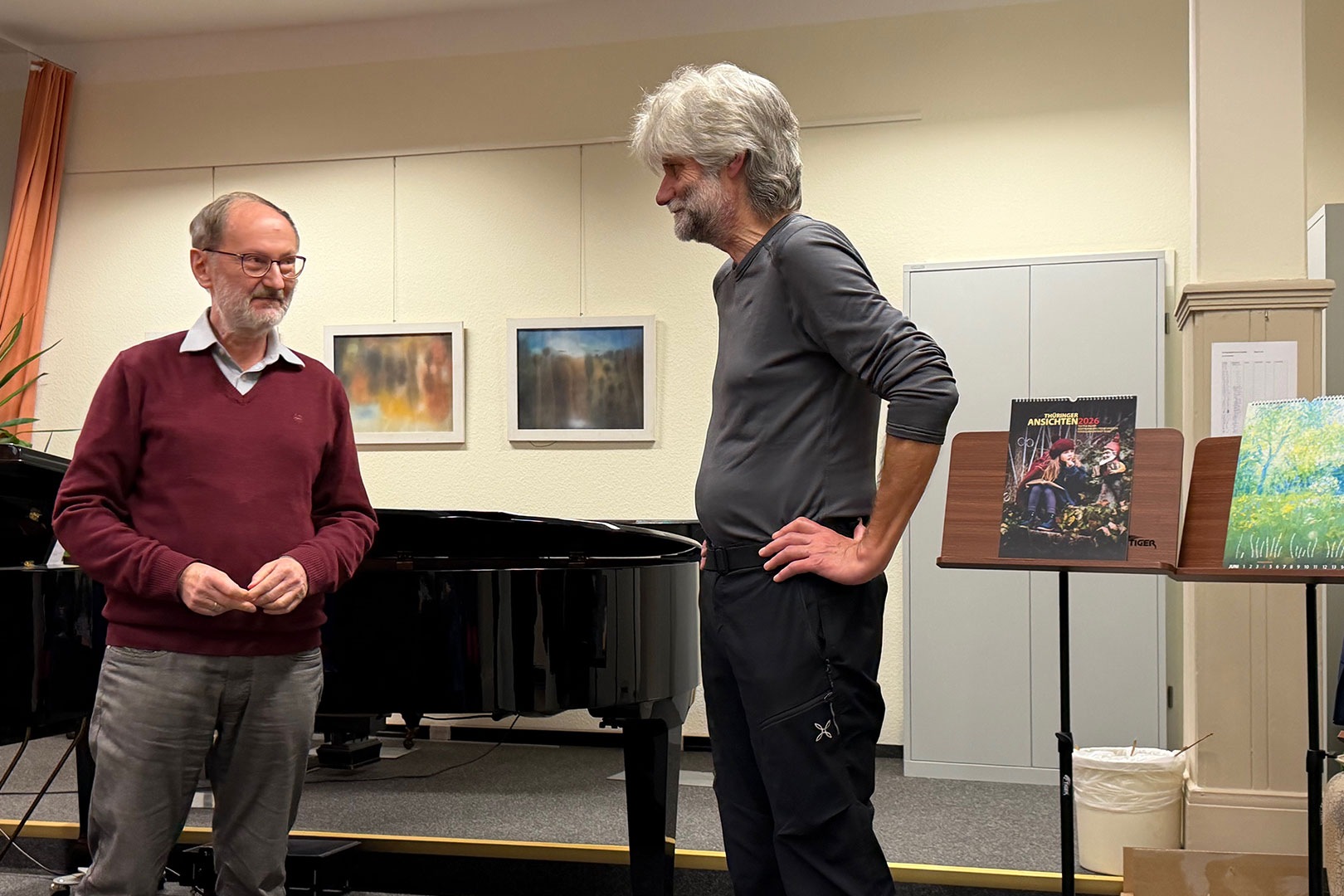 Musikschule Suhl, 24.02.2026: Eröffnung Fotoausstellung Fotoclub Kontrast Suhl: Thüringer Ansichten: Holger Uske + Andreas Kuhrt