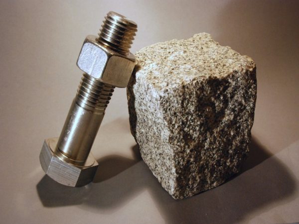 Stein-Schraube (Foto: Manfred Hiersemann)