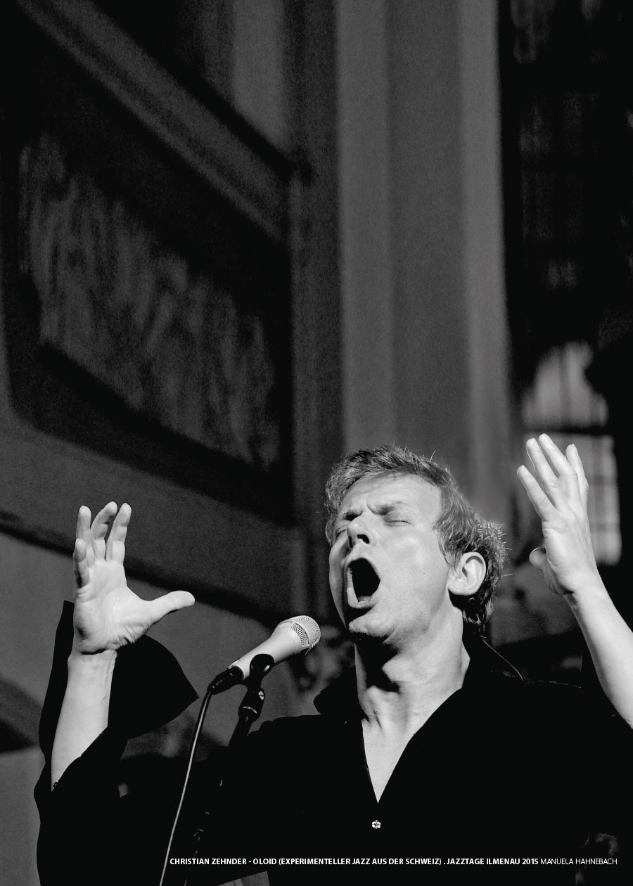 Christian-Zehnder-Oloid-Ilmenau-2015-Manuela-Hahnebach Christian Zehnder . Oloid . Jazztage Ilmenau 2015 Jakobuskirche (Foto: Manuela Hahnebach)