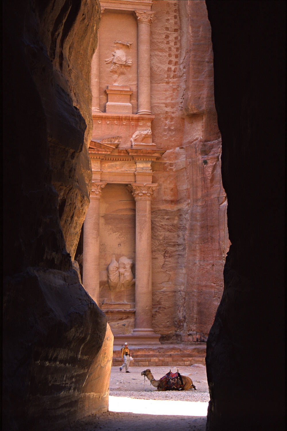 felsentempel-petra-ik Felsentempel in Petra . Jordanien (Foto: Ines Koch)