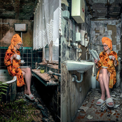 14. Thüringer Landesfotoschau 2025/26 Anerkennung: Serie: Abwarten und Tee trinken (Fotos: Julia Didelot)