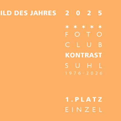 Fotoclub Kontrast Suhl: Urkunde Bild des Jahres 2025