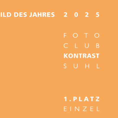 Fotoclub Kontrast Suhl: Urkunde Bild des Jahres 2025