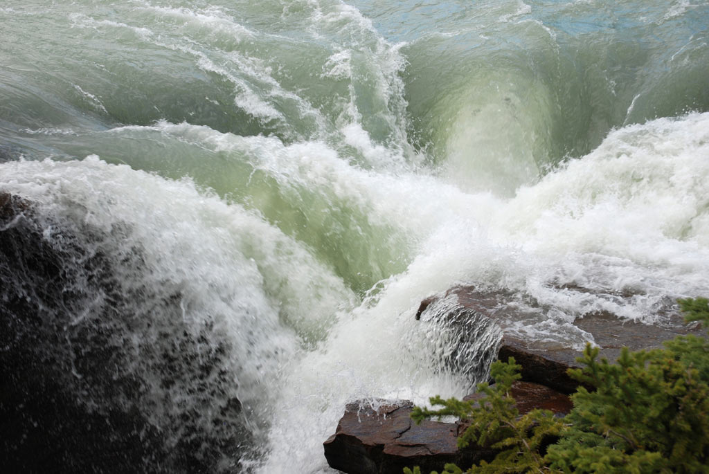 Serie: Athabasca-Fälle (Foto: Günter Giese)
